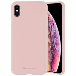 Carcasa Mercury Silicone compatibila cu iPhone 13 Pro Max, Pink Sand