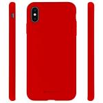 Carcasa Mercury Silicone compatibila cu iPhone 14 Pro, Rosu 3 - lerato.ro