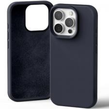 Carcasa Mercury Silicone compatibila cu iPhone 16 Pro, Navy Blue