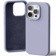Carcasa Mercury Silicone compatibila cu iPhone 16 Pro, Lavander