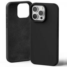 Carcasa Mercury Silicone compatibila cu iPhone 16 Pro Max, Negru