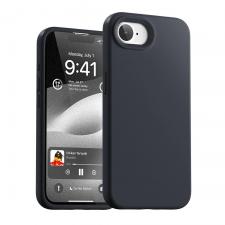 Carcasa Mercury Silicone compatibila cu iPhone 16E, Navy Blue