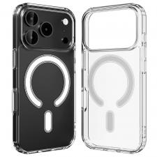 Huse si carcase iPhone 17 Pro, Carcasa Mercury Jelhard cu MagSafe compatibila cu iPhone 17 Pro, Transparent, lerato.ro