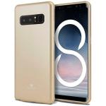 Carcasa Mercury Jelly Case compatibila cu iPhone 13, Gold 2 - lerato.ro