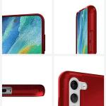 Carcasa Mercury Jelly Case compatibila cu iPhone 13 Pro, Rosu 6 - lerato.ro
