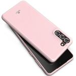 Carcasa Mercury Jelly Case compatibila cu iPhone 14 Pro, Roz 4 - lerato.ro