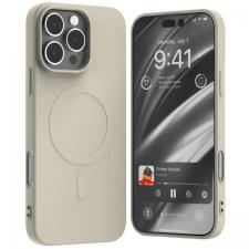 Carcasa Mercury Goospery Semi-Silicone cu MagSafe compatibila cu iPhone 16 Pro Max, Stone