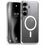 Carcasa Mercury Jelhard cu MagSafe compatibila cu Samsung Galaxy S25 Plus, Transparent 2 - lerato.ro
