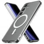 Carcasa Mercury Jelhard cu MagSafe compatibila cu Samsung Galaxy S25 Plus, Transparent 3 - lerato.ro