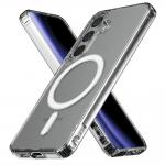 Carcasa Mercury Jelhard cu MagSafe compatibila cu Samsung Galaxy S25, Transparent 3 - lerato.ro