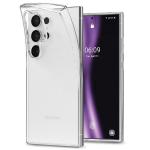 Carcasa Mercury Jelly Clear compatibila cu Samsung Galaxy S24 Ultra, Transparent 2 - lerato.ro