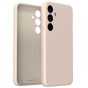 Carcasa Mercury Silicone compatibila cu Samsung Galaxy S23 FE, Pink Sand