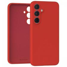 Carcasa Mercury Silicone compatibila cu Samsung Galaxy A55, Rosu