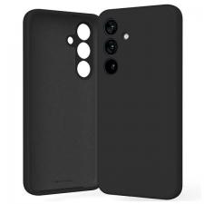 Carcasa Mercury Silicone compatibila cu Samsung Galaxy S24, Negru