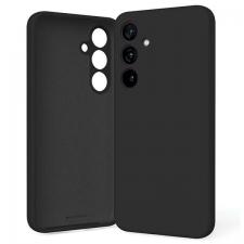 Carcasa Mercury Silicone compatibila cu Samsung Galaxy S24 Plus, Negru