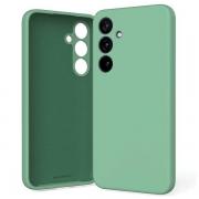 Carcasa Mercury Silicone compatibila cu Samsung Galaxy S24 Plus, Verde