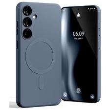 Carcasa Mercury Goospery Semi-Silicone cu MagSafe compatibila cu Samsung Galaxy S24 FE, Sierra Blue