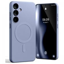 Carcasa Mercury Goospery Semi-Silicone cu MagSafe compatibila cu Samsung Galaxy S24 FE, Lavander