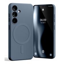 Carcasa Mercury Goospery Semi-Silicone cu MagSafe compatibila cu Samsung Galaxy S25, Sierra Blue