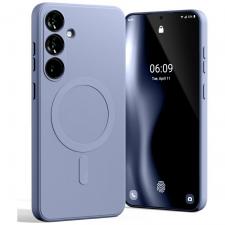 Carcasa Mercury Goospery Semi-Silicone cu MagSafe compatibila cu Samsung Galaxy S25 Plus, Lavander