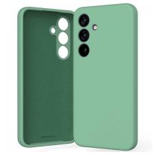 Carcasa Mercury Silicone compatibila cu Samsung Galaxy S24, Verde