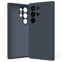 Carcasa Mercury Silicone compatibila cu Samsung Galaxy S24 Ultra, Navy Blue