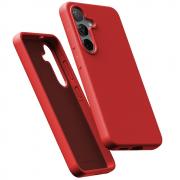 Carcasa Mercury Pure Silicone Case cu MagSafe compatibila cu Samsung Galaxy S25 Plus, Rosu