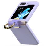 Carcasa Mercury Gold Ring compatibila cu Samsung Galaxy Z Flip 6, Violet 2 - lerato.ro