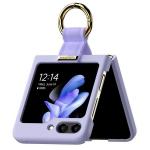 Carcasa Mercury Gold Ring compatibila cu Samsung Galaxy Z Flip 6, Violet 3 - lerato.ro