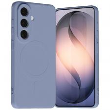 Carcasa Mercury Semi Silicone cu MagSafe compatibila cu Samsung Galaxy S26, Lavander Gray