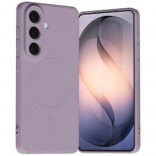 Carcasa Mercury Semi Silicone cu MagSafe compatibila cu Samsung Galaxy S26, Mov