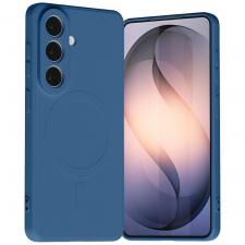 Carcasa Mercury Semi Silicone cu MagSafe compatibila cu Samsung Galaxy S26, Albastru