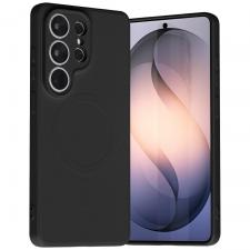 Carcasa Mercury Semi Silicone cu MagSafe compatibila cu Samsung Galaxy S26 Ultra, Negru