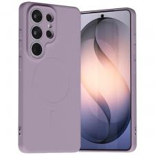 Carcasa Mercury Semi Silicone cu MagSafe compatibila cu Samsung Galaxy S26 Ultra, Mov