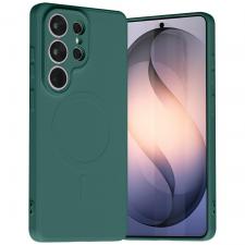 Carcasa Mercury Semi Silicone cu MagSafe compatibila cu Samsung Galaxy S26 Ultra, Verde