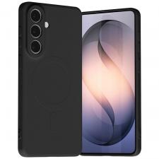 Carcasa Mercury Semi Silicone cu MagSafe compatibila cu Samsung Galaxy S26 Plus, Negru