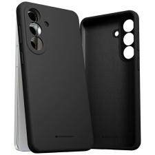 Carcasa Mercury Silicone compatibila cu Samsung Galaxy S26 Plus, Negru