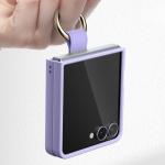 Husa Mercury Goldring Hard Case compatibila cu Samsung Galaxy Z Flip 8, Mov 3 - lerato.ro