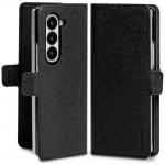 Husa flip cover Mercury Premium Wallet Diary compatibila cu Samsung Galaxy Z Fold 8 Ultra, Negru 2 - lerato.ro