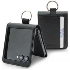 Carcasa Mercury Basic Diary compatibila cu Samsung Galaxy Z Flip 8, Negru