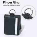 Carcasa Mercury Basic Diary compatibila cu Samsung Galaxy Z Flip 8, Negru 4 - lerato.ro