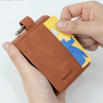Carcasa Mercury Basic Diary compatibila cu Samsung Galaxy Z Flip 8, Maro 5 - lerato.ro