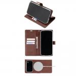 Husa flip cover Mercury BlueMoon Diary cu MagSafe compatibila cu iPhone 17 Pro Max / 18 Pro Max, Maro 3 - lerato.ro