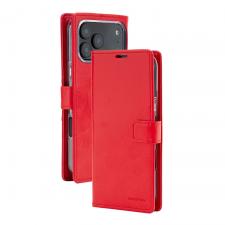 Husa flip cover Mercury BlueMoon Diary cu MagSafe compatibila cu iPhone 17 Pro Max / 18 Pro Max, Rosu