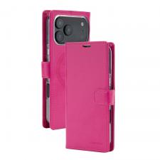 Husa flip cover Mercury BlueMoon Diary cu MagSafe compatibila cu iPhone 17 Pro Max / 18 Pro Max, Roz