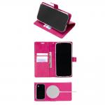 Husa flip cover Mercury BlueMoon Diary cu MagSafe compatibila cu iPhone 17 Pro Max / 18 Pro Max, Roz 3 - lerato.ro