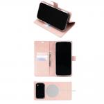 Husa flip cover Mercury BlueMoon Diary cu MagSafe compatibila cu iPhone 17 Pro Max / 18 Pro Max, Rose Gold 3 - lerato.ro