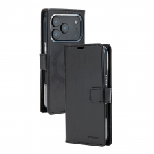 Husa flip cover Mercury BlueMoon Diary cu MagSafe compatibila cu iPhone 17 Pro / 18 Pro, Negru