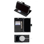 Husa flip cover Mercury BlueMoon Diary cu MagSafe compatibila cu iPhone 17 Pro / 18 Pro, Negru 3 - lerato.ro