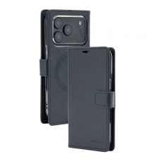 Husa flip cover Mercury BlueMoon Diary cu MagSafe compatibila cu iPhone 17 Pro / 18 Pro, Navy Blue